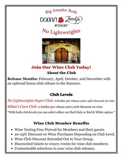 Join Our Club Flyer