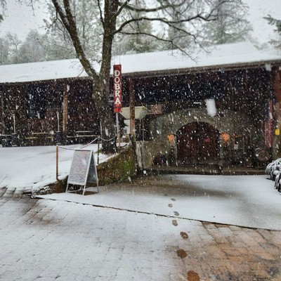 Tasting Room Snowy Day